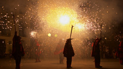 Correfoc de Santa Oliva. Foto: Jaume Morera Barreda