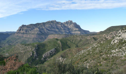 Panorama des del coll de les espases foto de joan soler